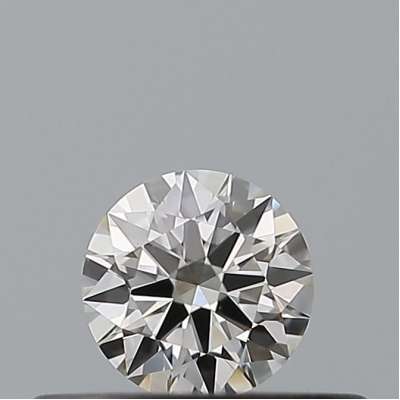 Certified Diamond IGI Carats 0.19 Color F Clarity VVS1  EX  EX  EX Fluorescence NON Brown No Milky No EyeClean 100%