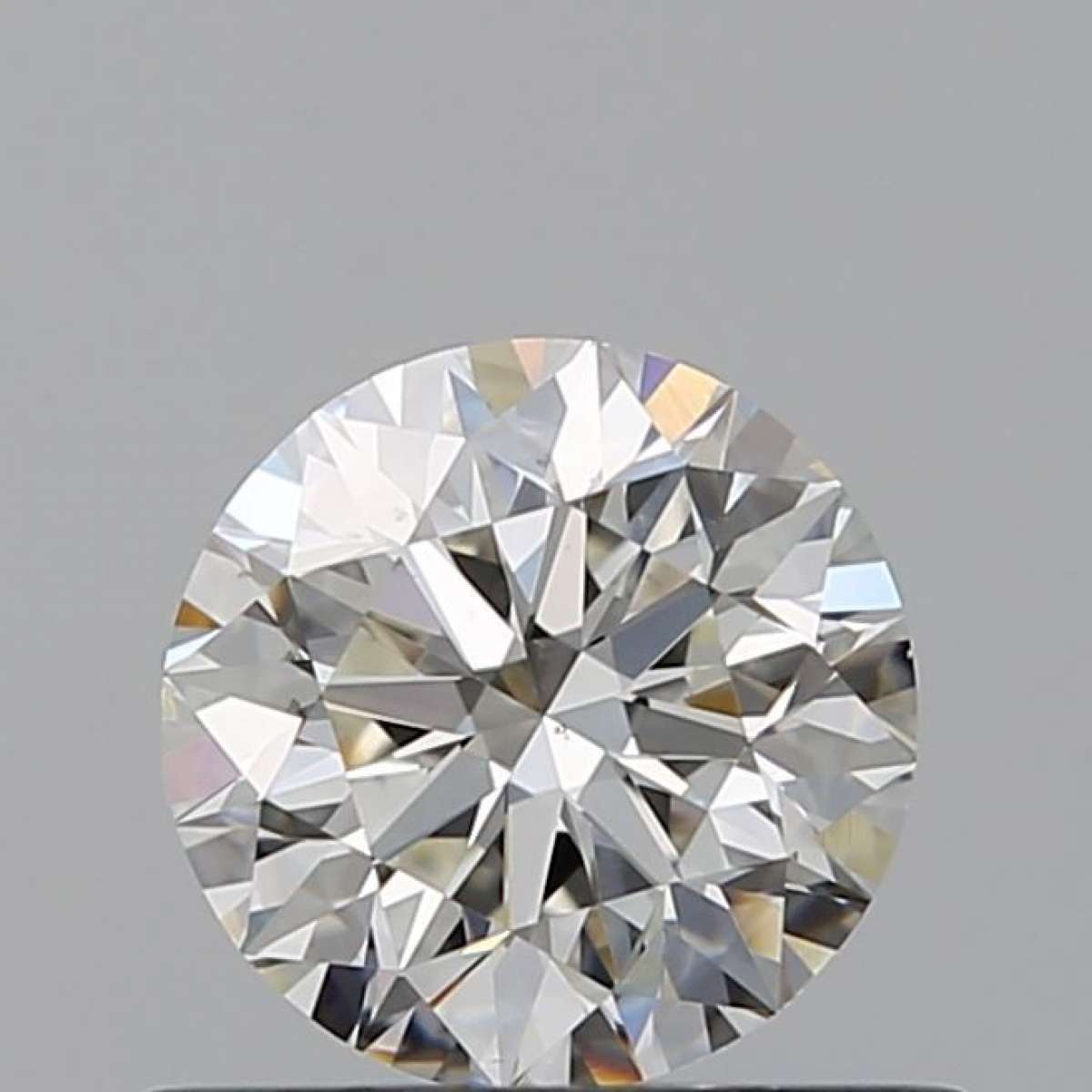 Certified Diamond GIA Carats 0.6 Color H Clarity VS2  EX  EX  EX Fluorescence NON Brown No Green No Milky No EyeClean 100%