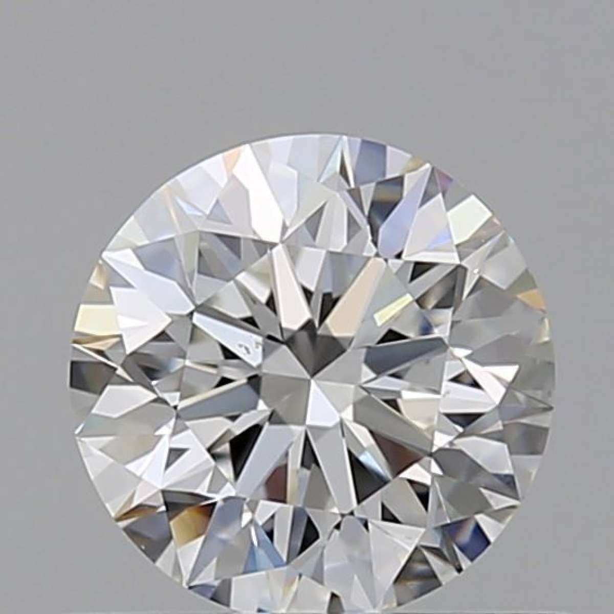 Certified Diamond GIA Carats 0.6 Color F Clarity VS2  EX  EX  EX Fluorescence NON Brown No Green No Milky No EyeClean 100%