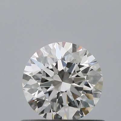 Certified Diamond GIA Carats 0.51 Color F Clarity VVS1  EX  EX  EX Fluorescence NON Brown No Milky No EyeClean 100%