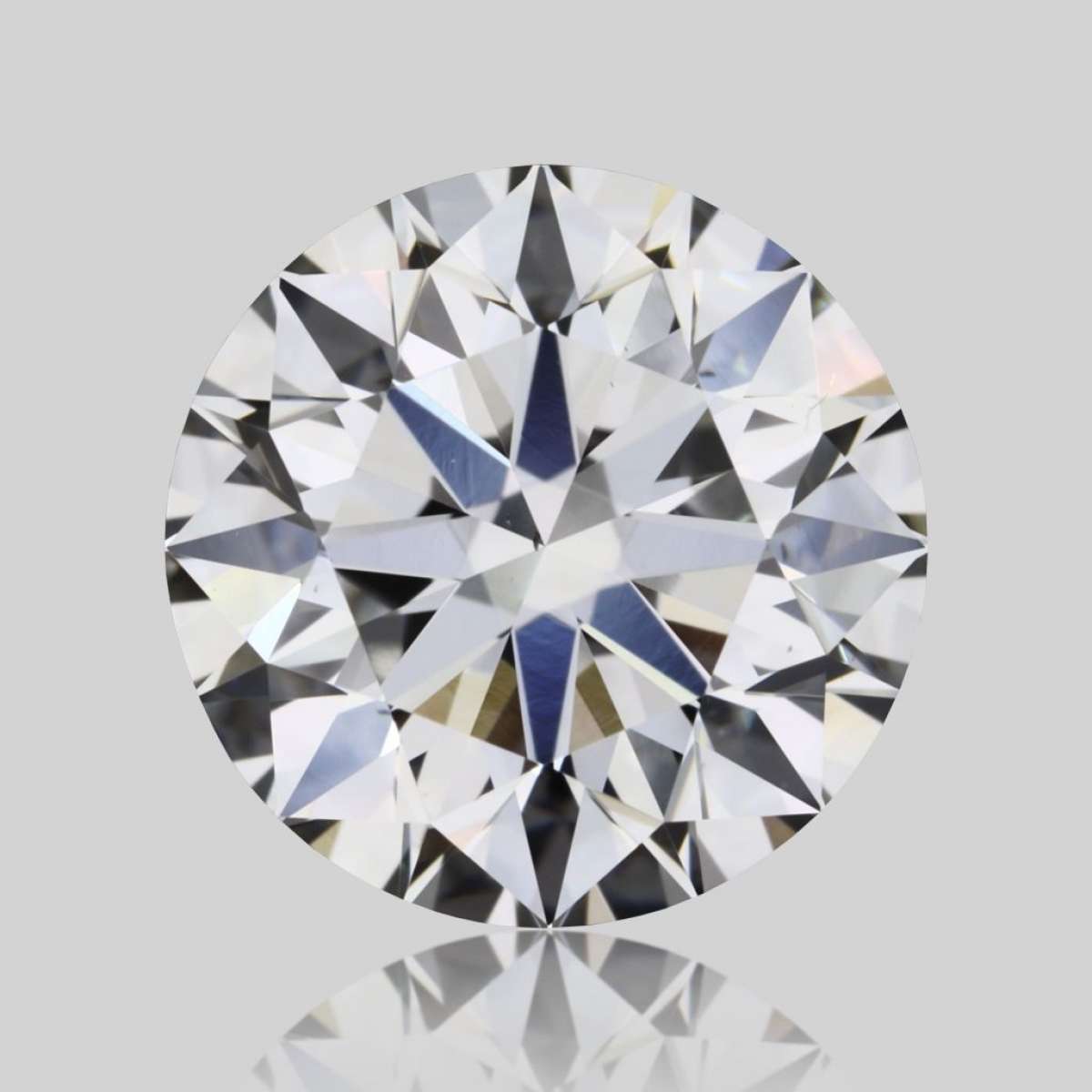 Certified Diamond GIA Carats 1.5 Color F Clarity VS2  EX  EX  EX Fluorescence NON Brown No Green No Milky No EyeClean 100%
