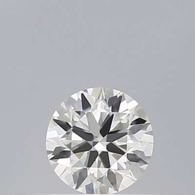 Certified Diamond IGI Carats 0.18 Color F Clarity VVS1  EX  EX  EX Fluorescence NON Brown No Milky No EyeClean 100%
