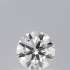 Certified Diamond IGI Carats 0.18 Color F Clarity VVS1  EX  EX  EX Fluorescence NON Brown No Milky No EyeClean 100%