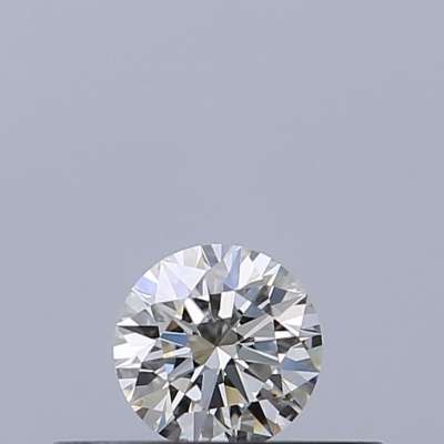 Certified Diamond IGI Carats 0.18 Color G Clarity IF  EX  EX  EX Fluorescence NON Brown No Milky No EyeClean 100%