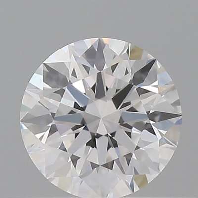 Certified Diamond GIA Carats 0.49 Color D Clarity VVS1  EX  VG  EX Fluorescence NON Brown No Green No Milky No EyeClean 100%