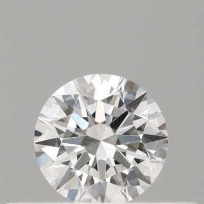 Certified Diamond GIA Carats 0.25 Color E Clarity VVS1  EX  EX  EX Fluorescence NON Brown No Green No Milky No EyeClean 100%