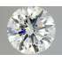 Certified Diamond HRD Carats 1.7 Color H Clarity VVS2  EX  EX  EX Fluorescence NON Brown No Green No Milky No EyeClean 100%