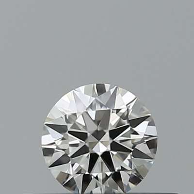 Certified Diamond IGI Carats 0.21 Color F Clarity VVS1  EX  EX  EX Fluorescence NON Brown No Milky No EyeClean 100%