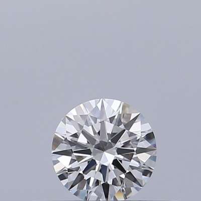 Certified Diamond GIA Carats 0.25 Color D Clarity VVS1  EX  EX  EX Fluorescence FNT Brown No Green No Milky No EyeClean 100%