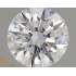 Certified Diamond GIA Carats 0.41 Color D Clarity VVS2  EX  EX  VG Fluorescence NON Brown No Green No Milky No EyeClean 100%