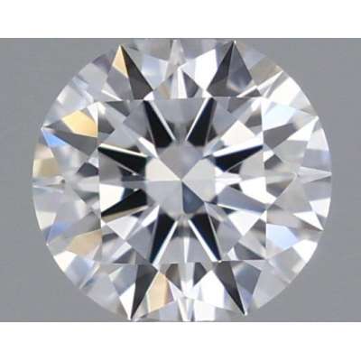 Diamante Certificato GIA Carati 0.22 Colore F Purezza VVS2  EX  EX  EX Fluorescenza NON Brown No Green No Milky No EyeClean 100%