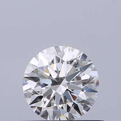 Certified Diamond GIA Carats 0.51 Color F Clarity VVS1  EX  EX  EX Fluorescence NON Brown No Milky No EyeClean 100%
