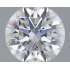 Certified Diamond GIA Carats 0.54 Color F Clarity VVS2  EX  EX  EX Fluorescence NON Brown No Green No Milky No EyeClean 100%