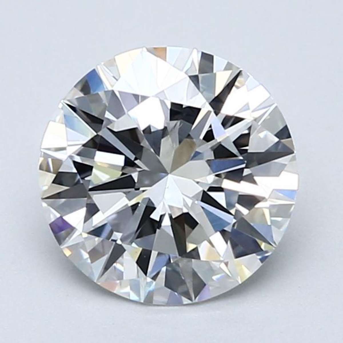 Certified Diamond GIA Carats 1.9 Color H Clarity SI2  EX  EX  EX Fluorescence NON Brown No Green No Milky No EyeClean 100%