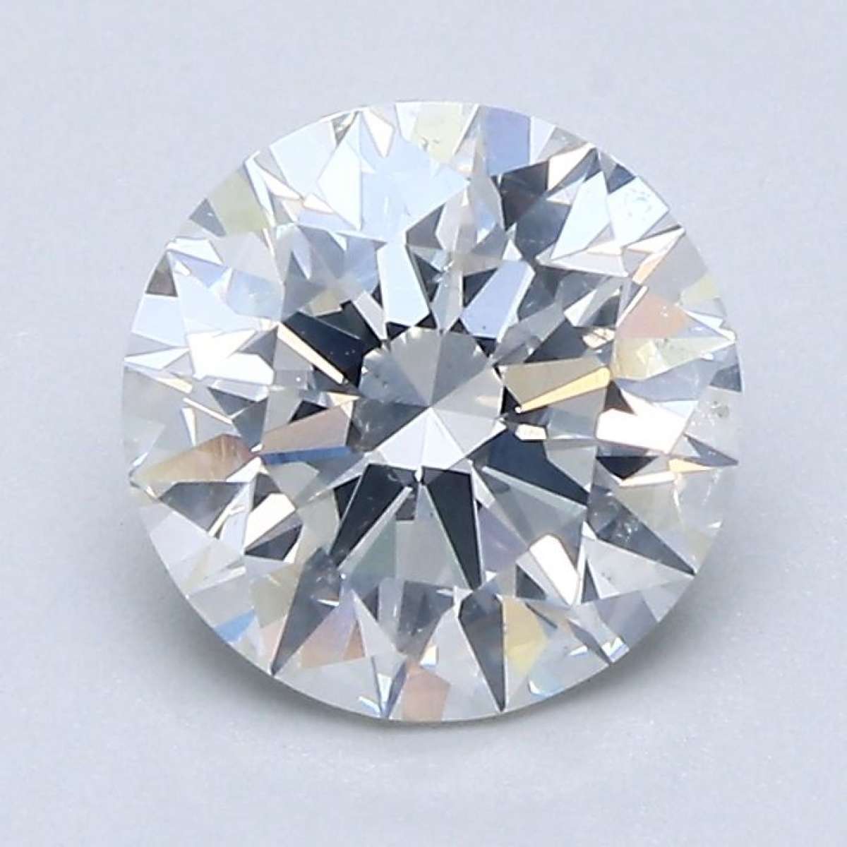 Certified Diamond GIA Carats 1.52 Color G Clarity SI2  EX  EX  EX Fluorescence FNT Brown No Green No Milky No EyeClean 100%