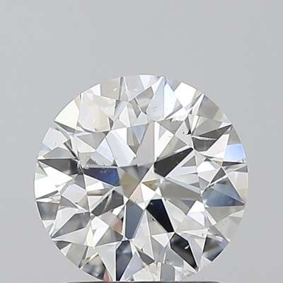 Certified Diamond GIA Carats 1.5 Color F Clarity SI2  EX  EX  EX Fluorescence NON Brown No Green No Milky No EyeClean 100%