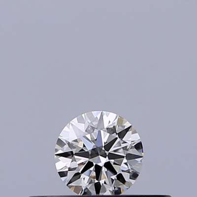 Certified Diamond IGI Carats 0.18 Color E Clarity VVS2  EX  EX  EX Fluorescence NON Brown No Green No Milky No EyeClean 100%