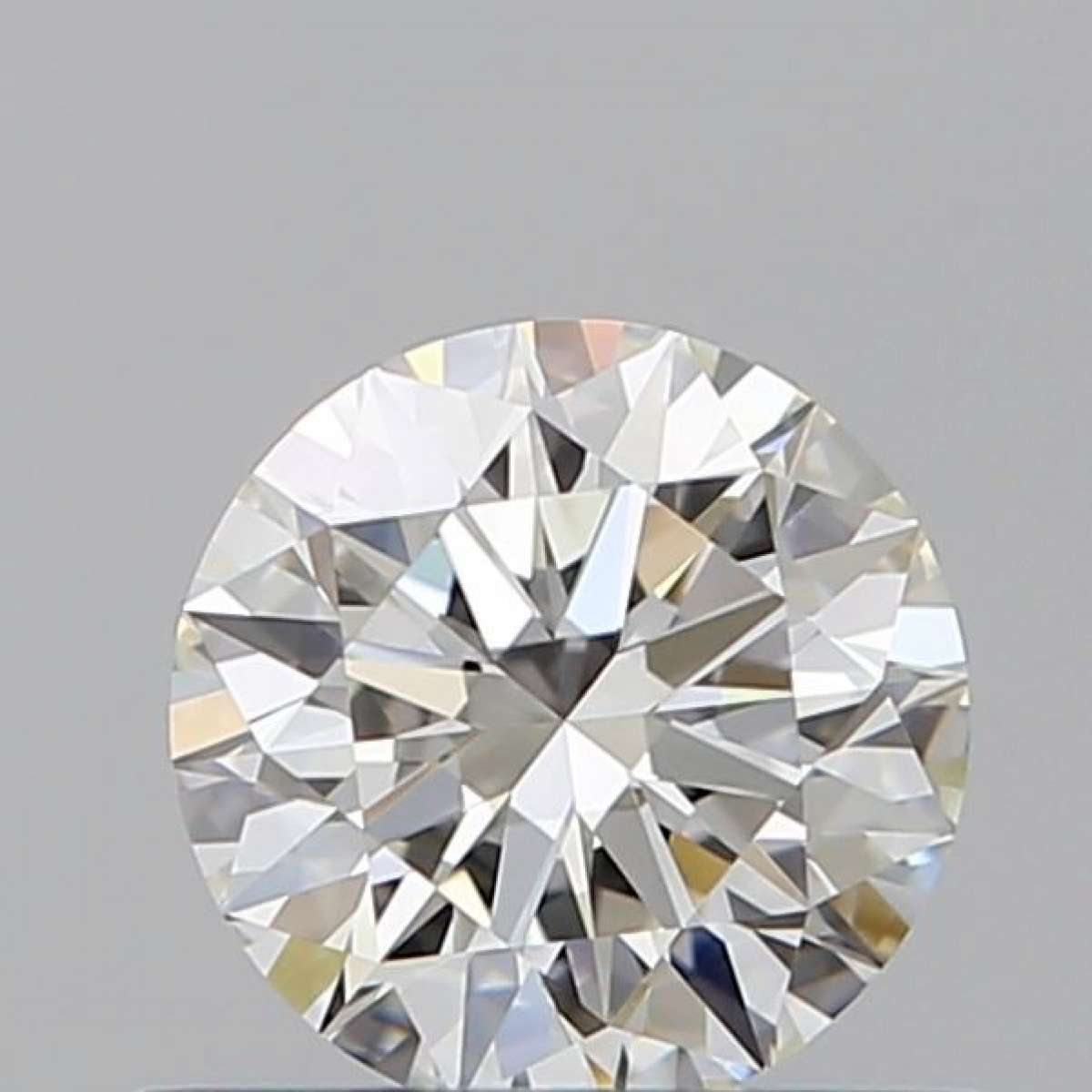 Certified Diamond GIA Carats 0.57 Color H Clarity VVS2  EX  EX  EX Fluorescence NON Brown No Green No Milky No EyeClean 100%