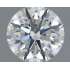 Certified Diamond GIA Carats 0.3 Color F Clarity VS2  EX  EX  EX Fluorescence NON Brown No Green No Milky No EyeClean 100%