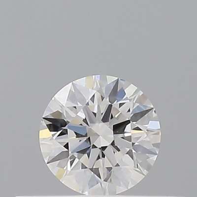 Certified Diamond GIA Carats 0.25 Color D Clarity VVS1  EX  EX  EX Fluorescence FNT Brown No Green No Milky No EyeClean 100%