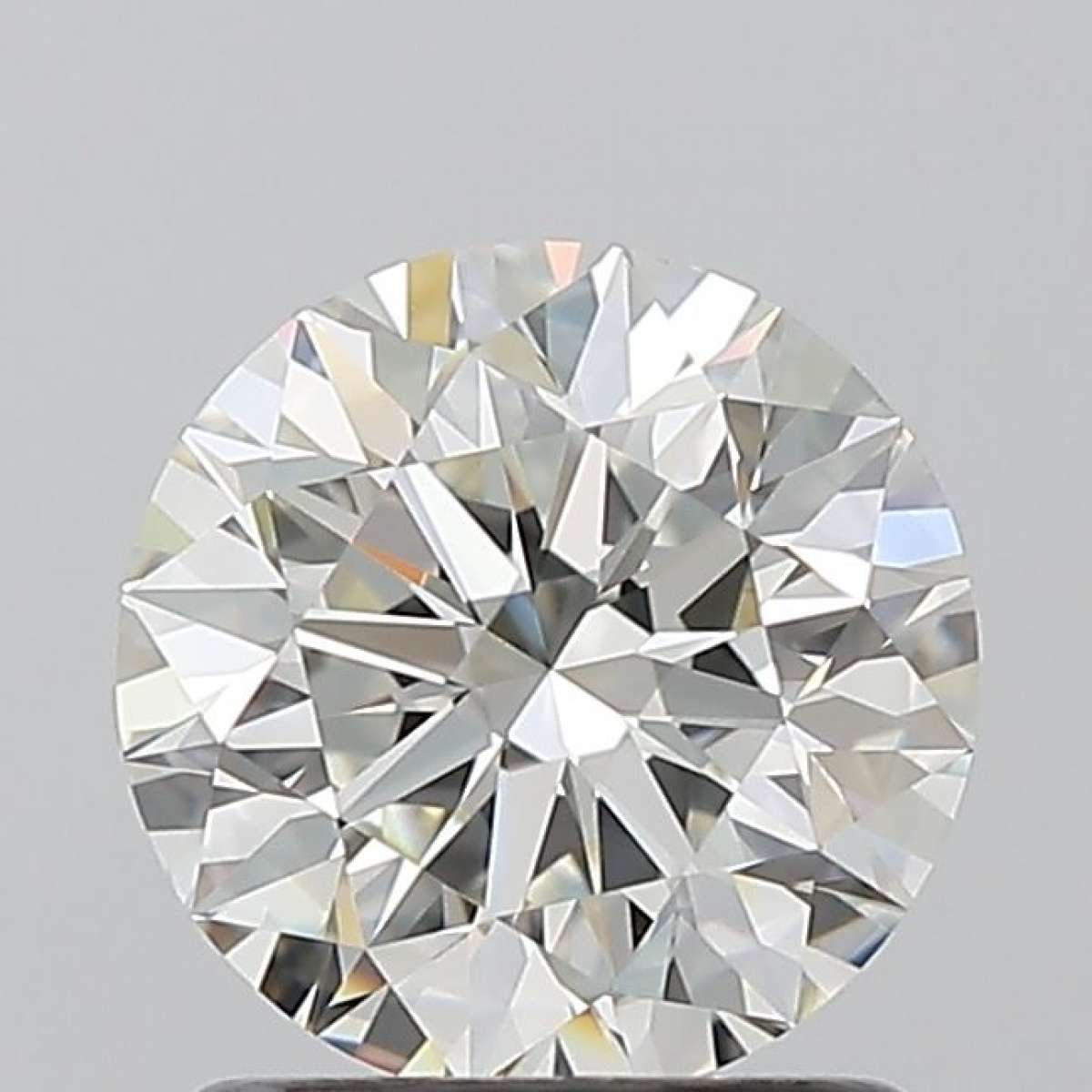 Certified Diamond HRD Carats 1.2 Color H Clarity VVS1  EX  EX  EX Fluorescence NON Brown No Green No Milky No EyeClean 100%