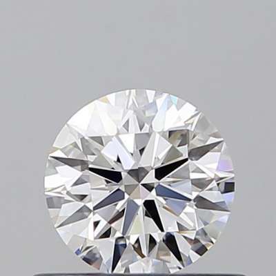 Certified Diamond GIA Carats 0.53 Color D Clarity VVS1  EX  EX  EX Fluorescence MED Brown No Green No Milky No EyeClean 100%