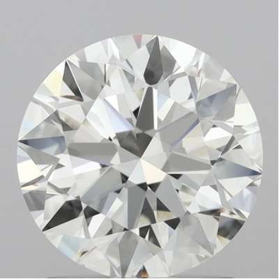 Certified Diamond IGI Carats 1.71 Color H Clarity VVS2  EX  EX  EX Fluorescence NON Brown No Green No Milky No EyeClean 100%