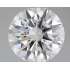 Certified Diamond GIA Carats 0.3 Color E Clarity VVS2  EX  EX  EX Fluorescence NON Brown No Green No Milky No EyeClean 100%