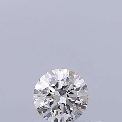 Certified Diamond GIA Carats 0.23 Color E Clarity VVS1  EX  EX  EX Fluorescence NON Brown No Green No Milky No EyeClean 100%