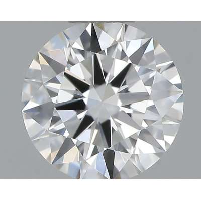 Certified Diamond GIA Carats 0.4 Color H Clarity IF  EX  EX  EX Fluorescence FNT Brown No Green No Milky No EyeClean 100%