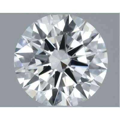 Certified Diamond GIA Carats 0.34 Color H Clarity VVS2  EX  EX  EX Fluorescence NON Brown No Green No Milky No EyeClean 100%