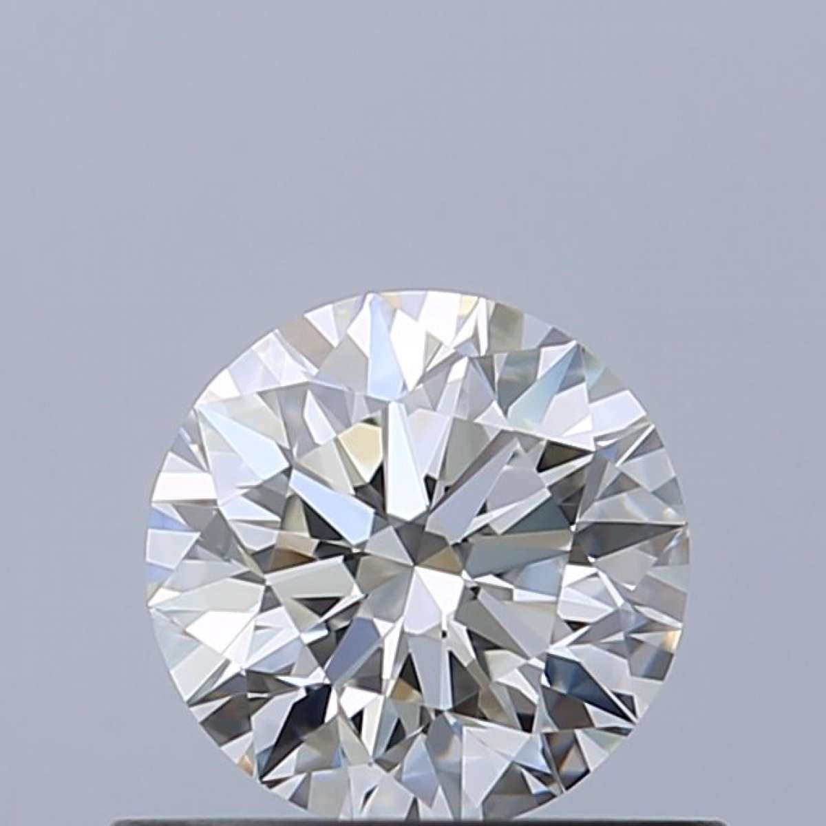 Certified Diamond IGI Carats 0.53 Color F Clarity IF  EX  EX  EX Fluorescence NON Brown No Milky No EyeClean 100%