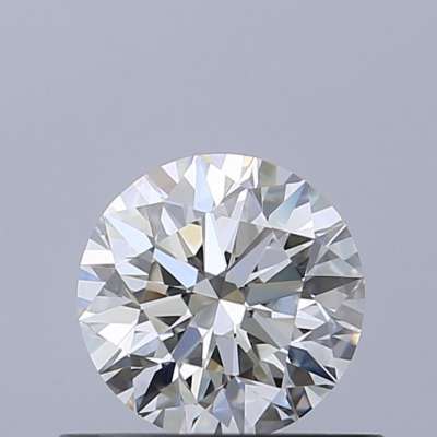 Certified Diamond IGI Carats 0.53 Color F Clarity IF  EX  EX  EX Fluorescence NON Brown No Milky No EyeClean 100%