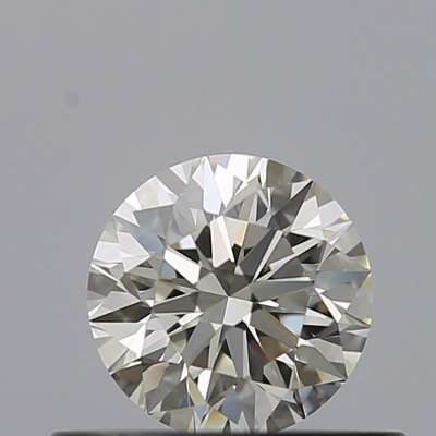 Certified Diamond IGI Carats 0.41 Color H Clarity VVS1  EX  EX  EX Fluorescence NON Brown No Milky No EyeClean 100%