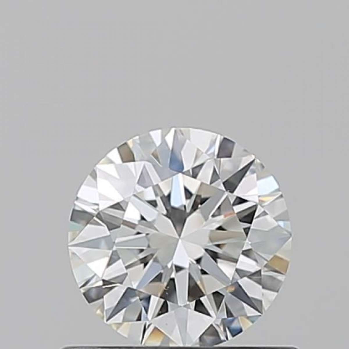 Certified Diamond GIA Carats 0.6 Color H Clarity VS2  EX  EX  EX Fluorescence FNT Brown No Milky No EyeClean 100%