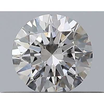 Certified Diamond GIA Carats 0.33 Color F Clarity VS2  EX  EX  EX Fluorescence FNT Brown No Green No Milky No EyeClean 100%