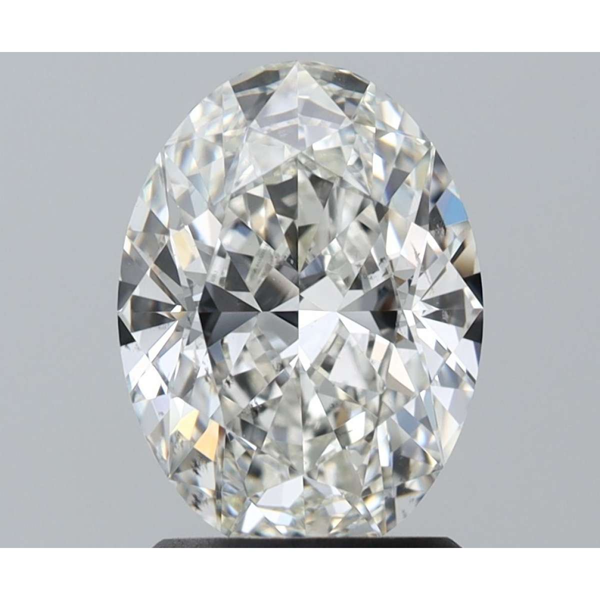 Diamante Certificato GIA Carati 1.7 Colore H Purezza SI1  -  EX  EX Fluorescenza FNT Brown No Milky No EyeClean 100%