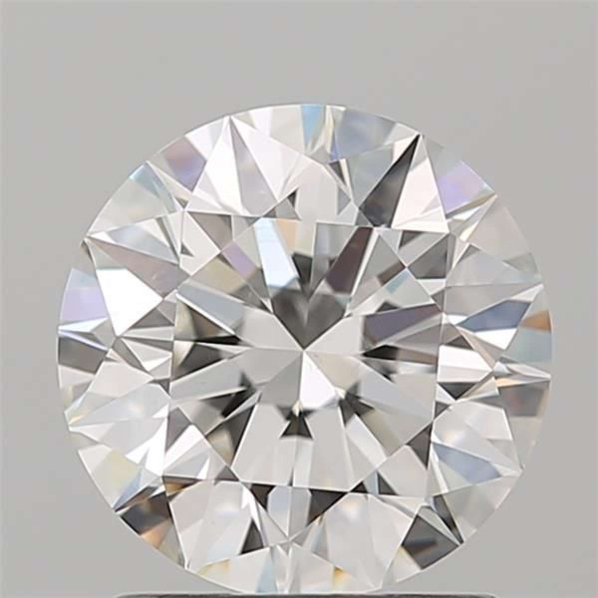 Certified Diamond GIA Carats 1.7 Color H Clarity VS2  EX  EX  EX Fluorescence NON Brown No Milky No EyeClean 100%