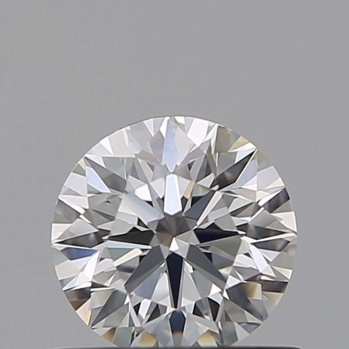 Certified Diamond GIA Carats 0.57 Color F Clarity VVS1  EX  EX  EX Fluorescence MED Brown No Milky No EyeClean 100%