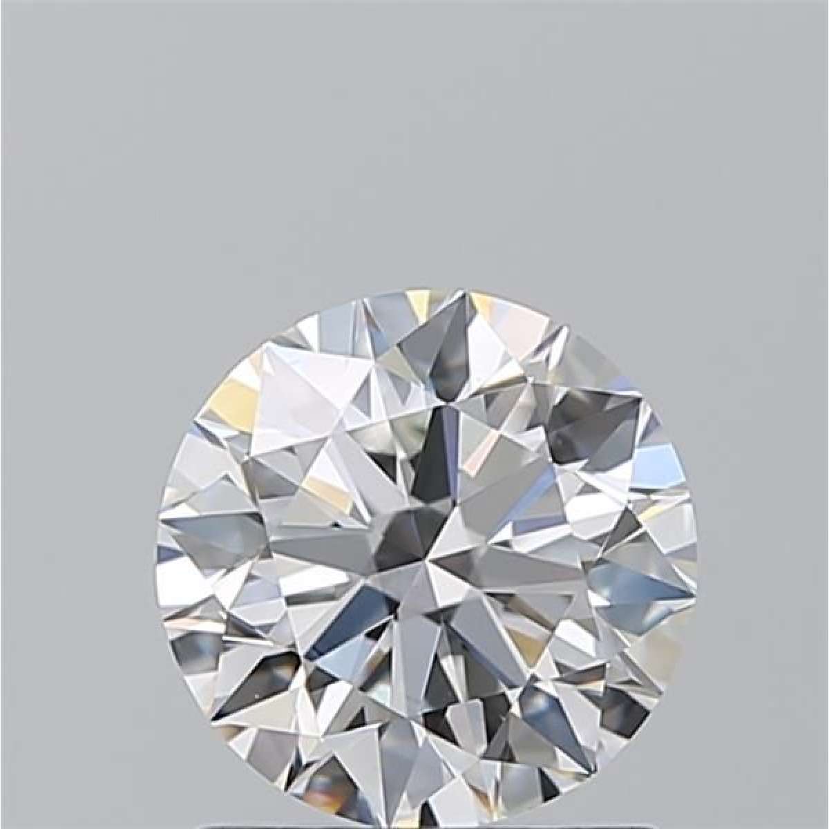 Certified Diamond GIA Carats 1.01 Color F Clarity VS2  EX  EX  EX Fluorescence NON Brown No Milky No EyeClean 100%