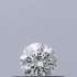Certified Diamond IGI Carats 0.19 Color F Clarity VVS1  EX  EX  EX Fluorescence NON Brown No Milky No EyeClean 100%