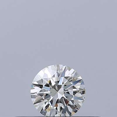 Certified Diamond IGI Carats 0.18 Color F Clarity VVS1  EX  EX  EX Fluorescence NON Brown No Milky No EyeClean 100%