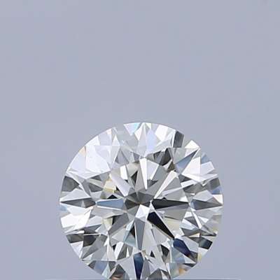 Certified Diamond IGI Carats 0.4 Color H Clarity VVS1  EX  EX  EX Fluorescence NON Brown No Milky No EyeClean 100%