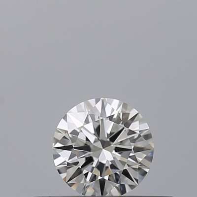 Certified Diamond GIA Carats 0.26 Color F Clarity VVS1  EX  EX  EX Fluorescence NON Brown No Milky No EyeClean 100%