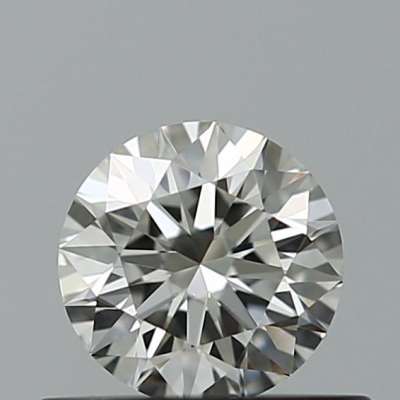 Certified Diamond GIA Carats 0.37 Color H Clarity VS2  EX  EX  EX Fluorescence NON Brown No Milky No EyeClean 100%