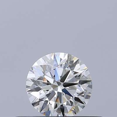 Certified Diamond GIA Carats 0.33 Color F Clarity VVS1  EX  EX  EX Fluorescence FNT Brown No Milky No EyeClean 100%