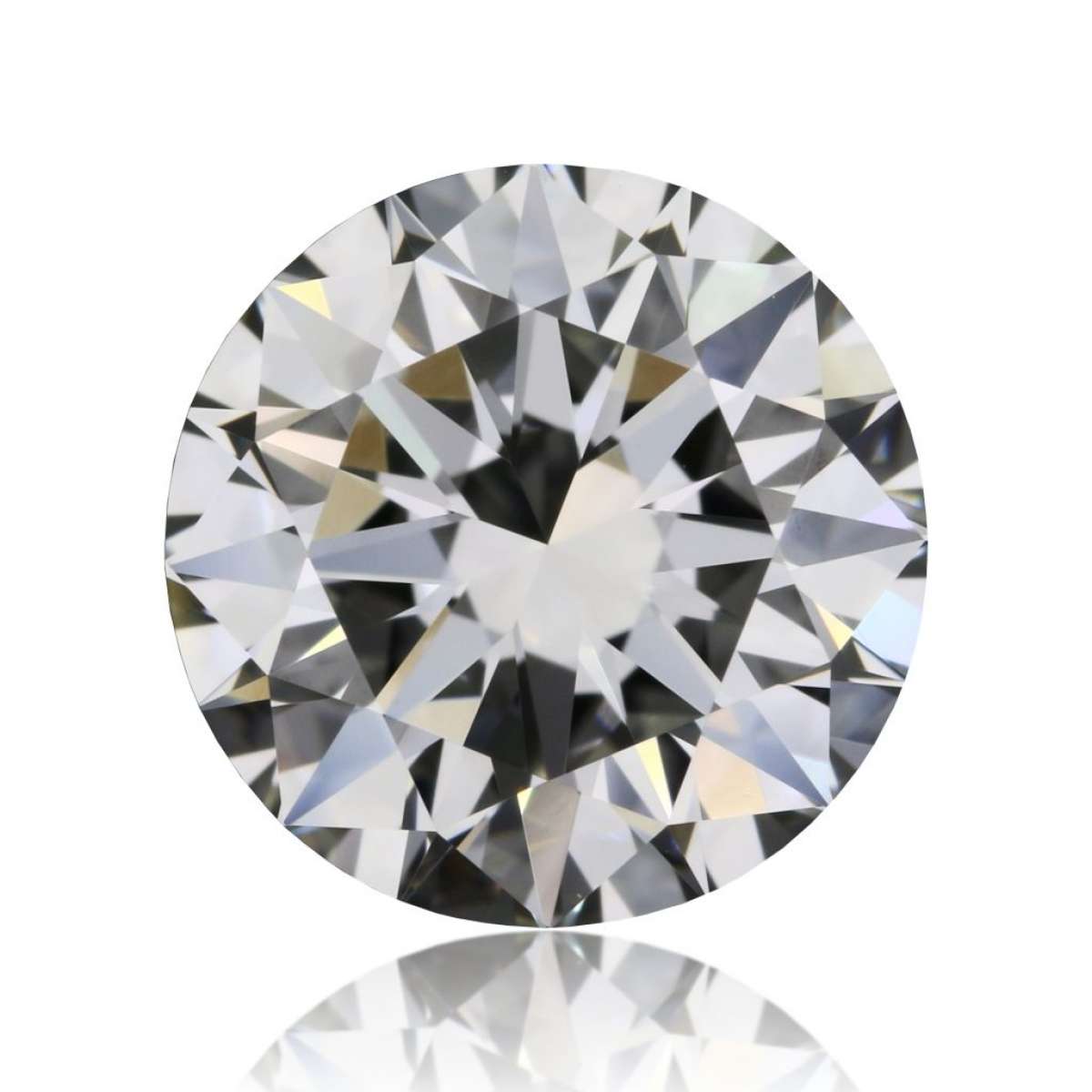 Diamante Certificato HRD Carati 1.3 Colore F Purezza VVS2  EX  EX  EX Fluorescenza NON Brown No Green No Milky No EyeClean 100%