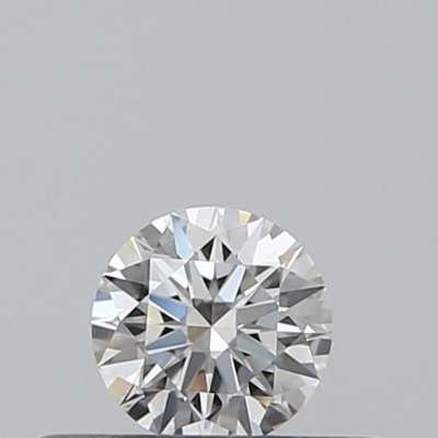 Diamante Certificato GIA Carati 0.19 Colore G Purezza VVS2  EX  EX  EX Fluorescenza NON Brown No Milky No EyeClean 100%