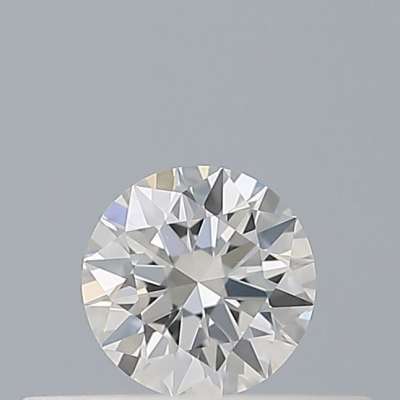 Certified Diamond IGI Carats 0.18 Color F Clarity VVS2  EX  EX  EX Fluorescence NON Brown No Milky No EyeClean 100%