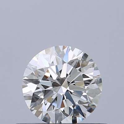 Certified Diamond GIA Carats 0.5 Color F Clarity VVS1  EX  EX  EX Fluorescence NON Brown No Milky No EyeClean 100%